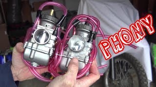 they sold me a FAKE CARBURETOR on ebay [upl. by Arther]