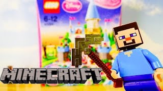 レゴ【マインクラフト】シンデレラ城！ストップモーションLEGO Minecraft stop motion episode5◎41055 [upl. by Krum]