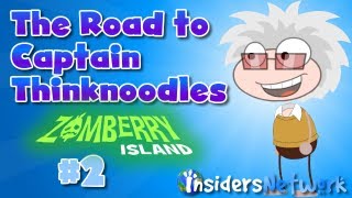 Poptropica Road to quotCaptain Thinknoodlesquot  Zomberry Island Part 2 [upl. by Elocel]