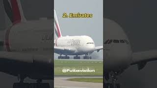 TOP 5 best airlines in the Middle East according to Skytrax  Credits in the description fyp fun [upl. by Low]