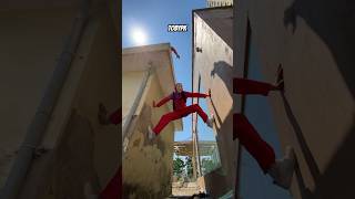 PARKOUR VS MONEY HEIST  ROOFTOP ESCAPE POLICE P3 moneyheist shorts tobypk parkour [upl. by Floyd]