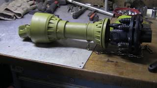 Shortening the PTO shaft for my Kubota BX25D [upl. by O'Connell]