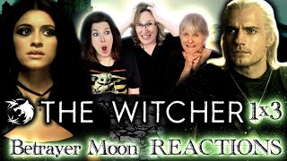 The Witcher 1x3  Betrayer Moon  AKIMA Reactions [upl. by Lartnom]