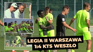 KTS WYGRYWA Z LEGIĄ II WARSZAWA BRAMKI NEUMANA ŚPIEW W SZATNI [upl. by Enilhtak183]