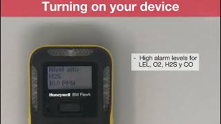 Turning on your device  Honeywell BW Flex [upl. by Adnamas]