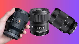 BEST 35mm Lens For Sony E Mount Cameras [upl. by Eniamraj802]