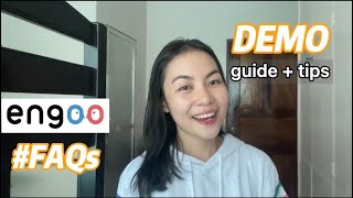 Engoo DEMO  LESSON FLOW with Complete Guide amp Tips  FAQs [upl. by Nwad]