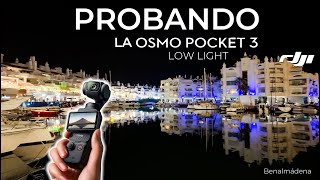 REVIEW OSMO POCKET 3  Modo LOW LIGHT a fondo 🔥4K [upl. by Madelena895]