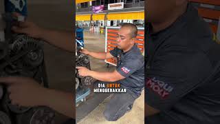 Belting luar atau auxiliary drive belt atau serpentine belt drtayarmuar [upl. by Eeresid252]