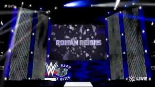 Roman Reigns 2015 WWE RAW Entrance [upl. by Tilla]