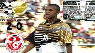 Bafana Bafana vs Tunisia AFCON CUP FINAL 1996 HIGHLIGHTS [upl. by Nikolia411]