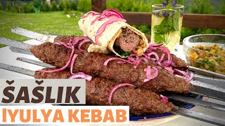 Muj oblibeny ŠAŠLIK z mleteho masa LYULYAKEBAB [upl. by Corkhill]