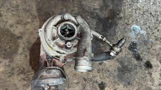 Ford Kuga TDCi Diesel Turbo replacementmechanic car ford diesel turbo turbodiesel failed oil [upl. by Castro]