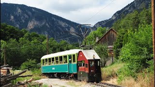 Höllentalbahn ELok E1 von Payerbach nach Hirschwang und retour 2021 07 11 [upl. by Malynda]