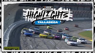 Cindric wins Stage 2 as Blaney others crash behind him  NASCAR [upl. by Bancroft631]