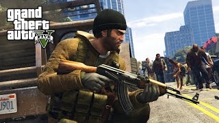 GTA 5 Zombie Apocalypse Mod 2  SURVIVAL GTA 5 Mods [upl. by Pinkerton]