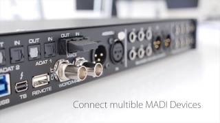 RME Fireface UFX USB amp Thunderbolt Audio Interface Overview  Full Compass [upl. by Devona27]