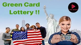 Green Card Visa Lottery  USA [upl. by Galatea]