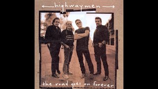 ROAD GOES ON FOREVER by THE HIGHWAYMEN  karaoke version with lyrics INDYBEE63 [upl. by Yelha897]