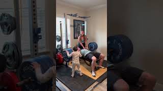 Bench Press 405 lbs prank 🤣💪funny prank shorts tiktok [upl. by Kahl853]