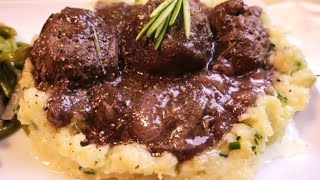 Bison Meat Balls amp Pan Gravy [upl. by Jacquette]