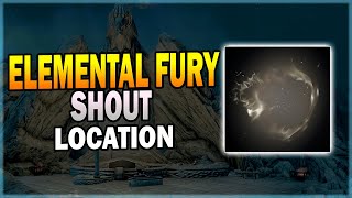 Elemental Fury Shout Locations in Skyrim  Skyrim Shout Guide [upl. by Secnarf]