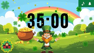 35 Minute St Patricks Day Timer  Festive Music  Irish Alarm [upl. by Eppillihp]