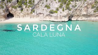 Una delle spiaggie più belle del mondo Cala Luna Sardegna  4k [upl. by Shanley]