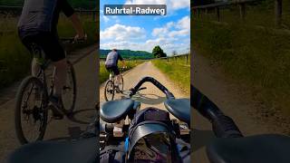 RUHRTALRADWEG Mit dem Fahrrad durch Deutschland shorts radtour fahrrad deutschland [upl. by Nevil]