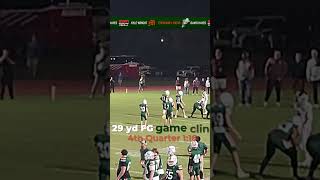 Game clinching FG with 1 minute to go ESPN NWFL radio David Hayes amp Kyle Wright w play call [upl. by Mattias964]