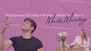 Najczęstsze pytania o Prawo Założenia  F Konewecki i M Manterys [upl. by Littlejohn54]