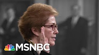 New Details Emerge After Marathon Impeachment Testimony  The 11th Hour  MSNBC [upl. by Hsu]