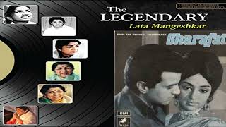 1970 Sharafat  Sharafat Chhod Di Maine  Lata Mangeshkar  Laxmi Pyare  Vinyl Rip [upl. by Atiana]