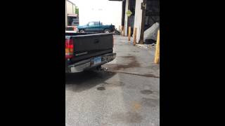 Using a chain to remove a hitch thats rusted on SUBSCRIBE [upl. by Ahsehyt]