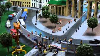 David Hasselhoff  The Wall  Brandenburg Gate  Legoland Berlin [upl. by Mallen]