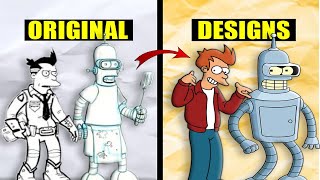 The Rejected Original Ideas of Futurama  Cut Characters Cancelled Episodes and more [upl. by Asenev60]