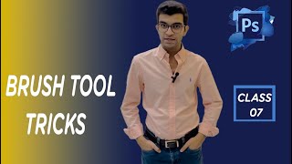 Brush Tool Tricks  Adobe Photoshop Full Course [upl. by Schou70]