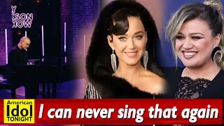 Katy Perry on Kelly Clarkson’s cover of ‘Wide Awake’ ‘I can never sing that again’ [upl. by Lesslie63]