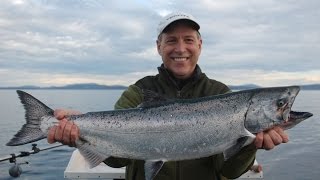 Salmon Fishing with Sliding Flashers [upl. by Atina]