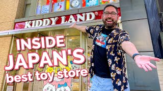 Inside Japans BEST Toy Store in Tokyo  A Tour of Kiddy Land [upl. by Htiaf]