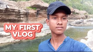 my first vlog please support me guys Tamasin waterfall in jharkhand [upl. by Mandle]