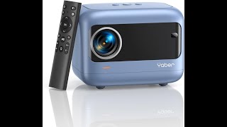 YABER E1 Mini Projector Review – Pros amp Cons – Native 1080P Projector with Electric Focus [upl. by Akeirahs]