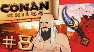 Conan Exiles 8  Derketos Kiss The Traveler Part 2 [upl. by Brennen516]