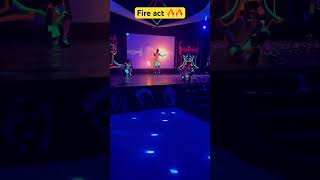 Fire act at one resort aqua park and spa Tunisia [upl. by Whitson]