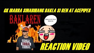 BAKLAREN by GK DONGALO feat ASMODEUS REACTION [upl. by Neyr]