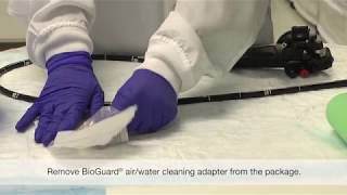 BIOGUARD™ AirWater Cleaning Adapter  Olympus Instructional Video [upl. by Jasmine961]