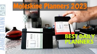 Moleskine 2023 Daily Planner vs Weekly Planner Review  Best Daily Weekly Pocket Planner for 2023 [upl. by Rena]