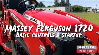 Massey Ferguson 1720 Basic Functions amp Startup Procedures [upl. by Anitra]