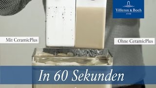 In 60 Sekunden CeramicPlus  Villeroy amp Boch [upl. by Luby]