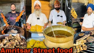 5 Best Non Veg Food In Amritsar  Street Food  Pettoo Singh [upl. by Elamrej]